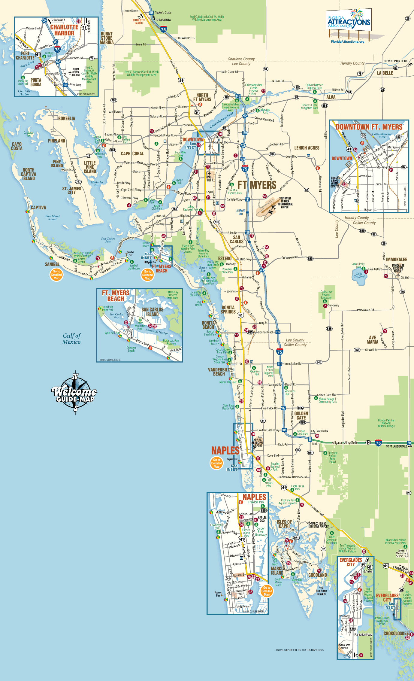 Map Of Southwest Fl Map Of Southwest Florida - Welcome Guide-Map To Fort Myers & Naples Florida  - Southwest Florida Map Now Online!