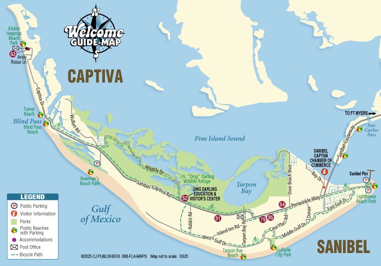 Sanibel Captiva Island Map Map Of Florida Sanibel Island - Sanibel And Captiva Island Map